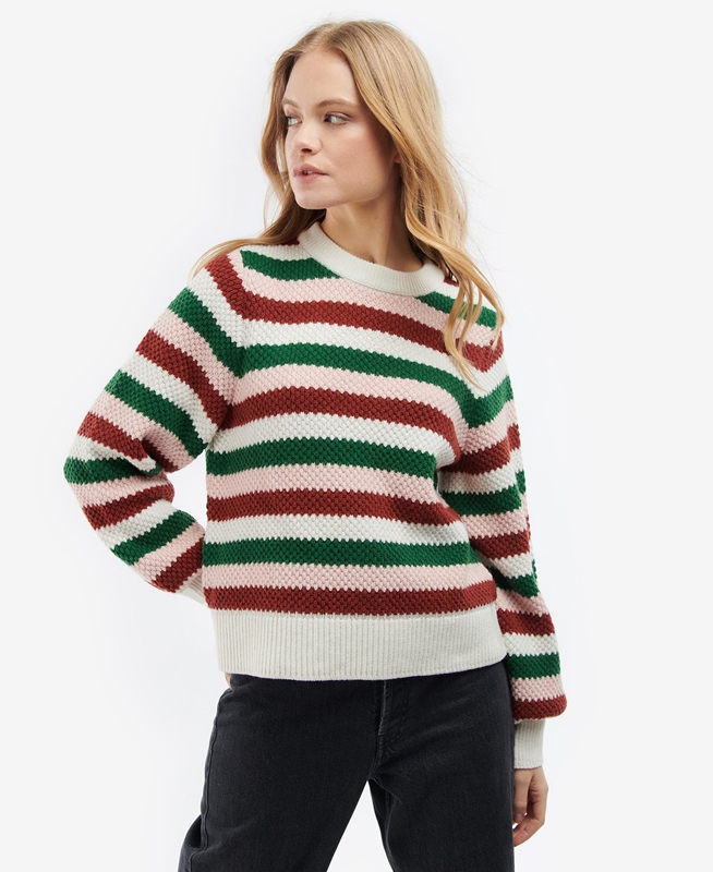 Barbour Cassley Knit Women's Sweaters Multicolor | 105369-VHU