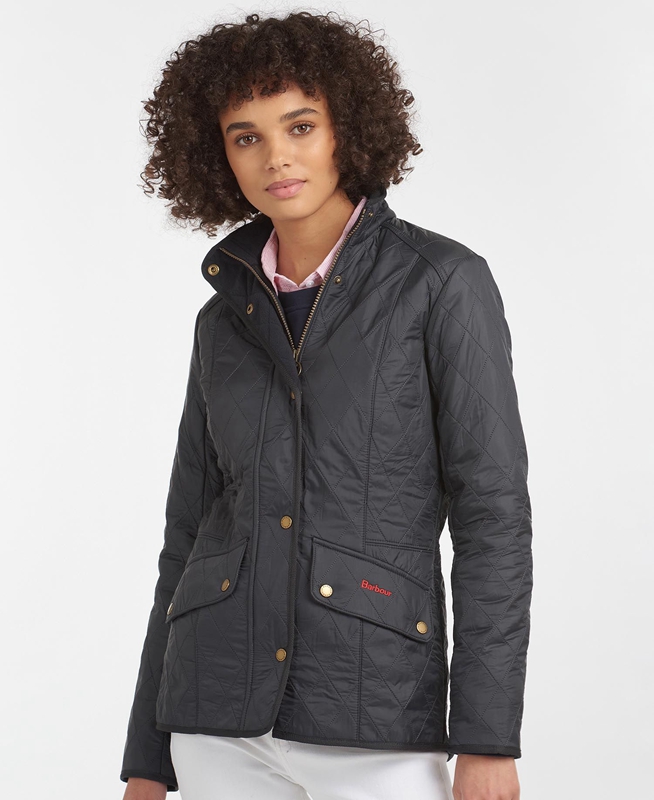 Barbour Jacke Cavalry Polarquilt Women's Quilted Jackets Black | 180953-MFA
