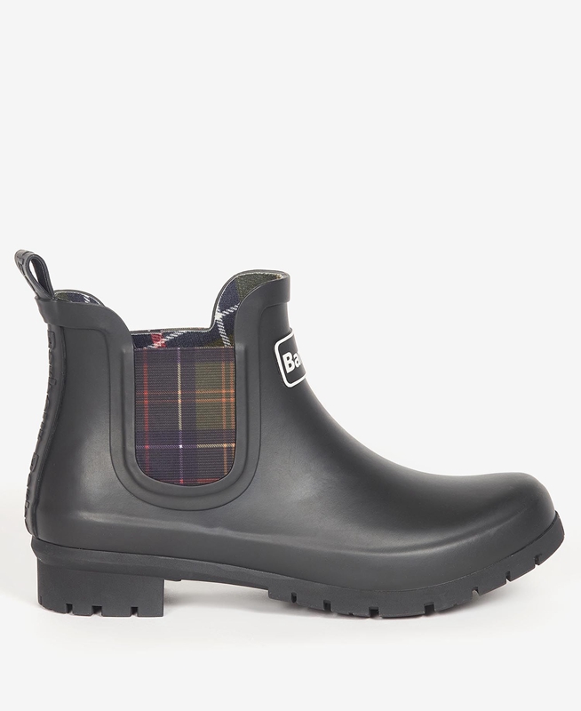 Barbour Kingham Women's Boots Black | 574028-SYI