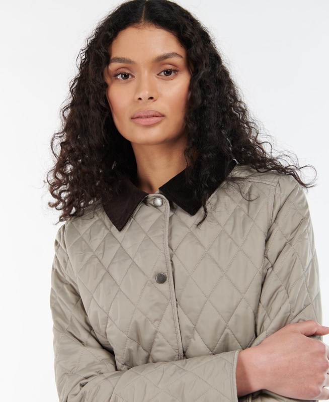 Barbour Annandale Women's Quilted Jackets Grey | 743968-FAK
