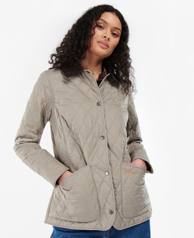 Barbour Annandale Women\'s Quilted Jackets Grey | 743968-FAK