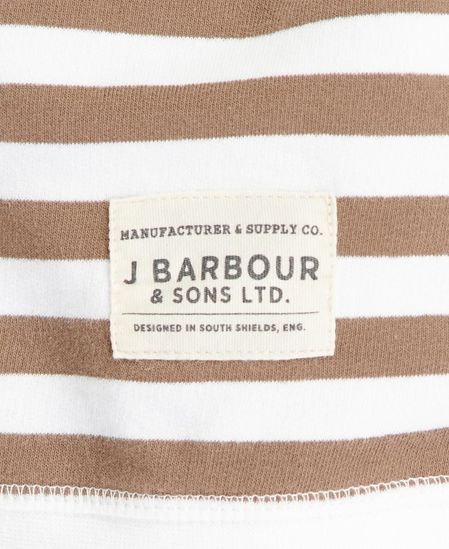 Barbour Durnage Crew Men's Sweatshirts Brown | 471023-BZT