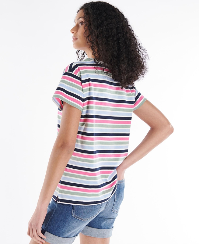 Barbour Evergreen Top Women's T Shirts Multicolor | 637921-JOE