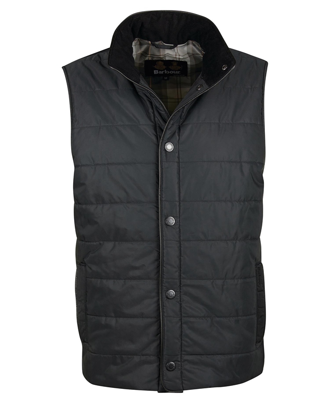 Barbour Farnham Men's Vest Black | 135089-EFB