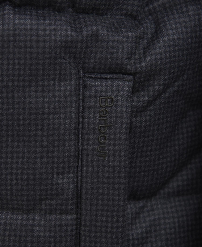 Barbour Hoxley Baffle Men's Quilted Jackets Black | 647928-QAK