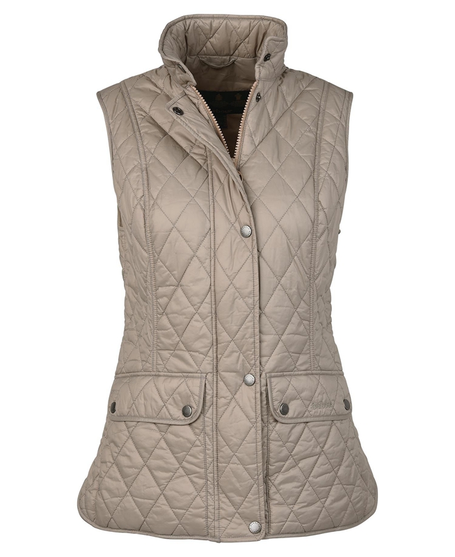 Barbour Otterburn Women's Vest Grey | 936150-HMP