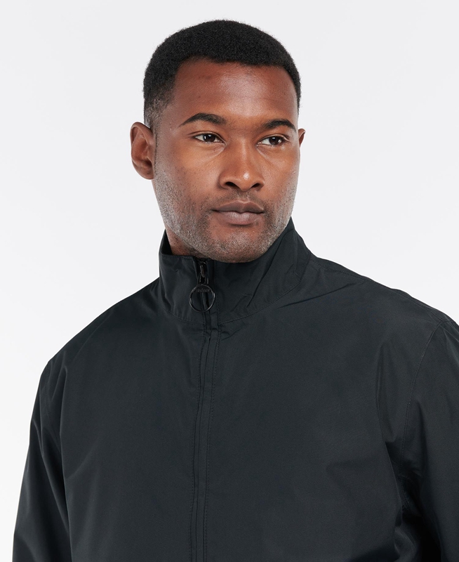 Barbour Summer Chelsea Men's Waterproof Jackets Black | 789234-HAY
