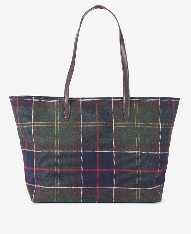Barbour Tasche Witford Tartan Tote Women's Bags Multicolor | 017963-YQF