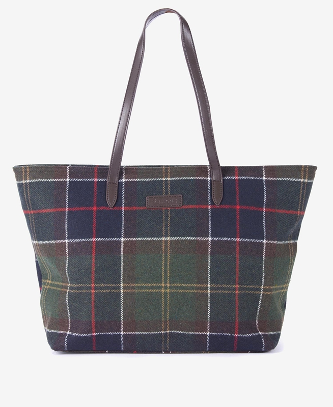 Barbour Tasche Witford Tartan Tote Women\'s Bags Multicolor | 017963-YQF