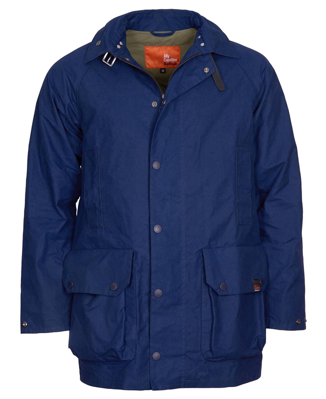 Barbour x Ally Capellino Back Men's Casual Jackets Navy | 681423-NJT