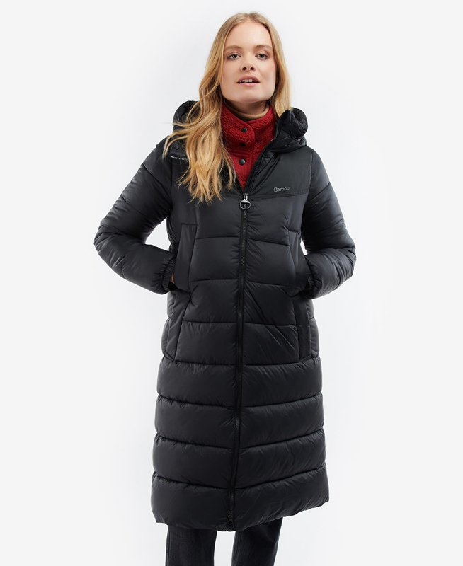 Barbour Buckton Women's Quilted Jackets Black | 628175-XKW